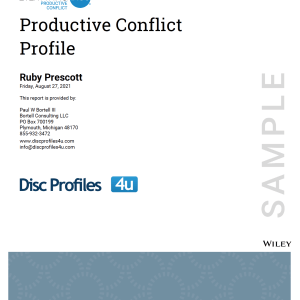 Productive Conflict Profile