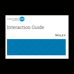 Everything DiSC® Workplace Interaction Guides (Pack of 25)