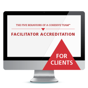 Five Behaviors™ Facilitator Certification