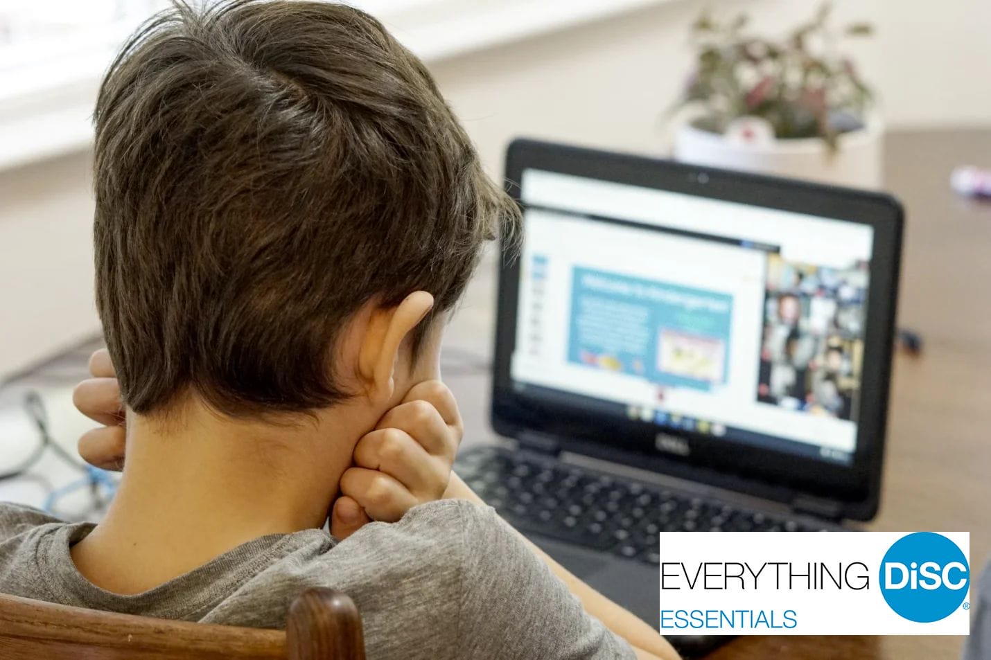 A young man learning all he needs to know about DiSC Essentials